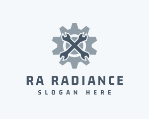 Mechanical Wrench Repair logo design