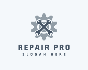 Mechanical Wrench Repair logo design