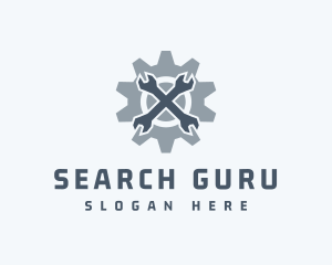 Mechanical Wrench Repair logo design