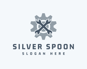 Mechanical Wrench Repair logo design