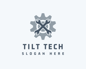 Mechanical Wrench Repair logo design