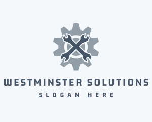 Mechanical Wrench Repair logo design