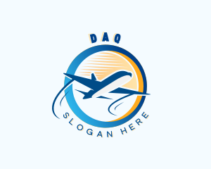 Airplane Travel Agency Logo