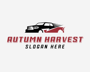 Auto - Transport Pickup Truck logo design