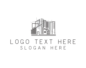 Contractor - Architecture Property Building logo design