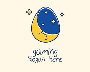 Preschool - Bedtime Story Egg logo design