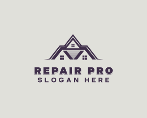 Residential Roofing Repair logo design