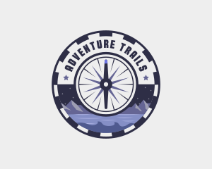 Compass Travel Adventure logo design