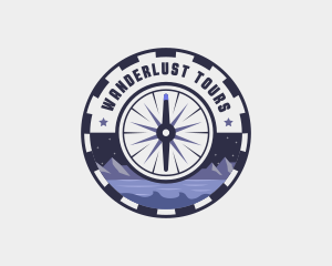 Compass Travel Adventure logo design