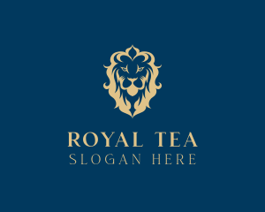 Royal Lion Head logo design