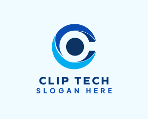 Tech Company Letter C logo design