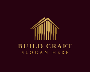 Home Building Real Estate logo design