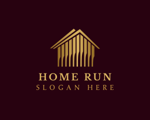 Home Building Real Estate logo design