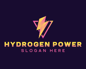 Electricity Voltage Power logo design