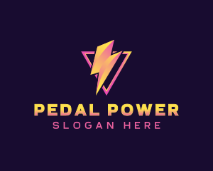 Electricity Voltage Power logo design