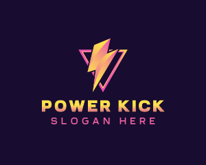 Electricity Voltage Power logo design