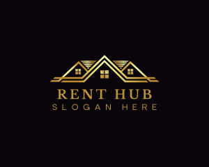 Luxury Realty Roofing logo design