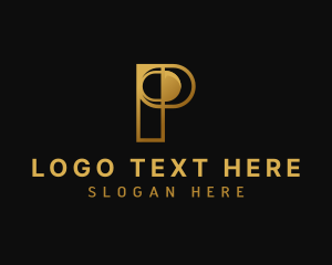 Startup - Premium Startup Firm Letter P logo design