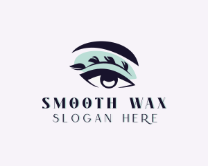 Cosmetics Eyelash Beautician logo design