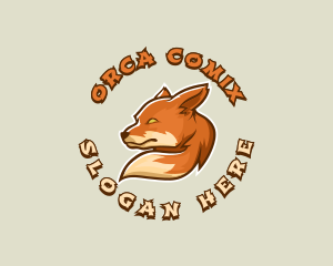 Console - Wild Fox Dog logo design