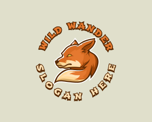 Wild Fox Dog logo design