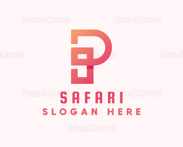 Generic Business Letter P Logo