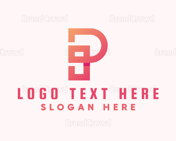 Generic Business Letter P Logo