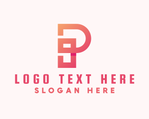 Application - Generic Business Letter P logo design