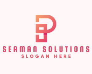 Generic Business Letter P logo design