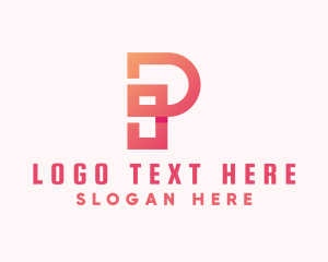 Financial - Generic Business Letter P logo design