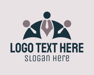 Outsourcing - Professional Business Team logo design