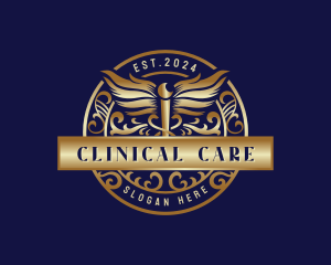 Caduceus Medical Health logo design