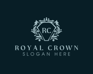 Decorative Royal Shield  logo design