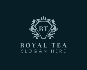 Decorative Royal Shield  logo design