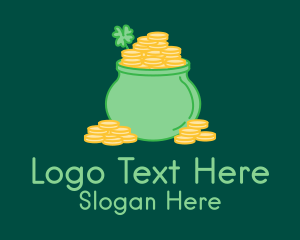 Shamrock Gold Pot Logo