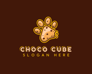 Confectionery - Paw Cookie Chocolate logo design