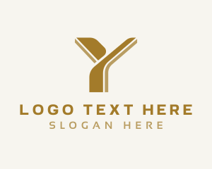 Letter Y - Generic Gold Boutique logo design