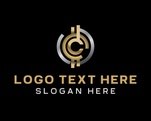 Crypto Coin Currency Logo