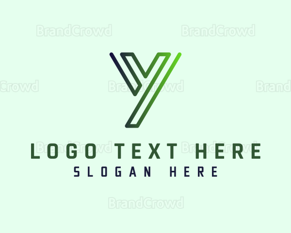 Monoline Generic Letter Y Logo