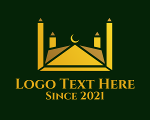 Dome - Muslim Religious Temple logo design