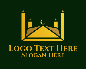 Muslim Religious Temple Logo