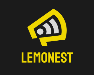 Yellow Megaphone Broadcast Logo