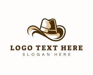 Sheriff - Cowboy Ranch Hat logo design