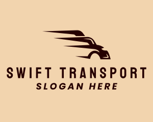 Express Transport Vehicle  logo design