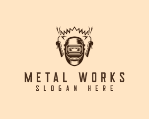 Metal - Welding Metal Fabrication logo design