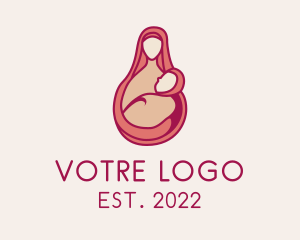 Midwife - Infant Breastfeeding Consultant logo design