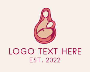 Newborn - Infant Breastfeeding Consultant logo design