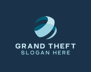 Digital - Global Finance Sphere logo design