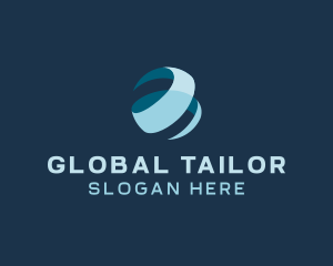 Global Finance Sphere logo design