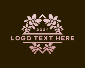 Diamond - Organic Flower Shop Boutique logo design